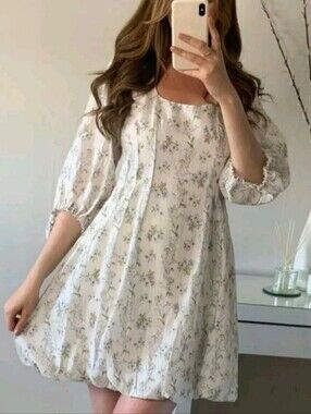 New H&M Brock Collecrion Dress Size LARGE